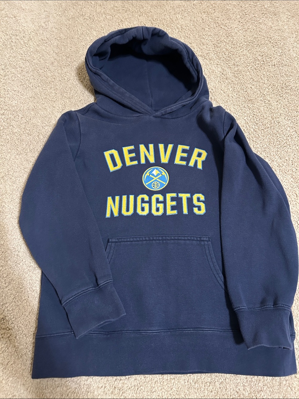 Denver Nuggets Navy Hoodie - Kids